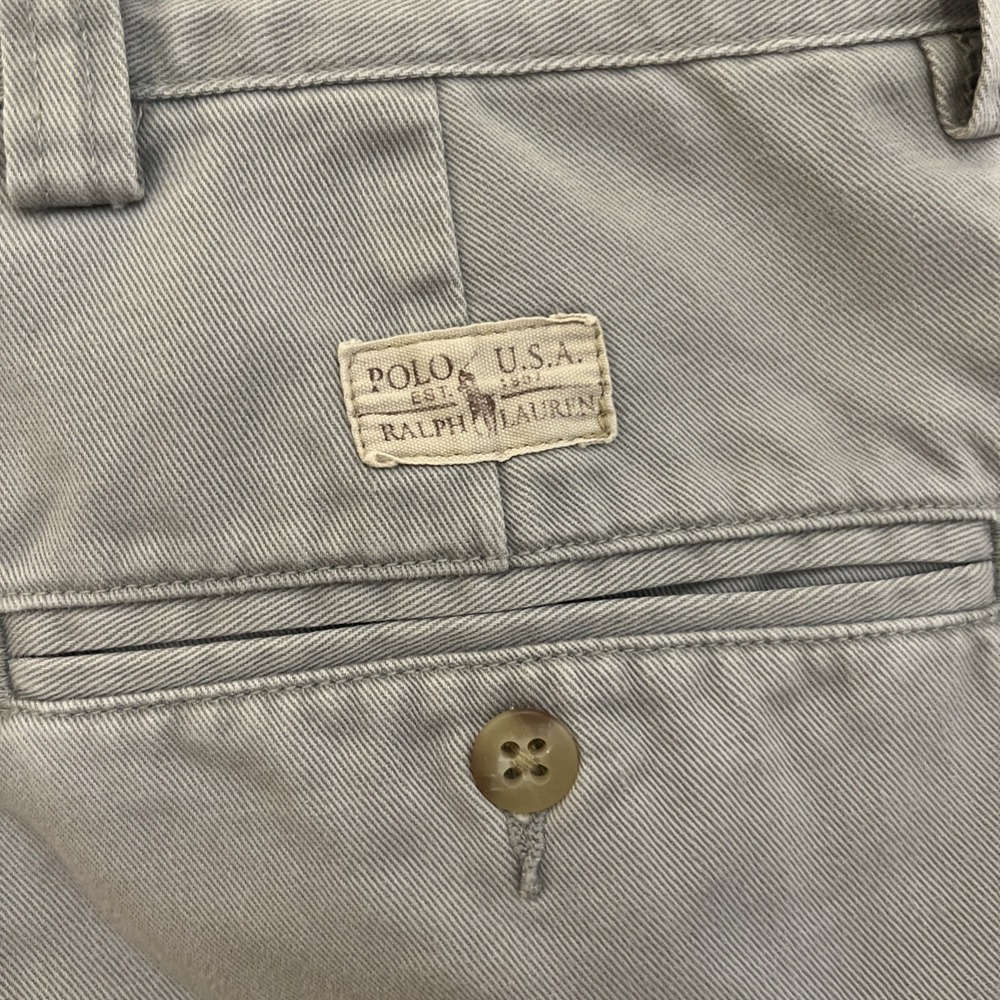 Polo By Ralph Lauren Shorts Mens Size 38 Khaki Golf Business Casual - Picture 11 of 12